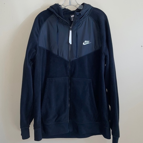 Nike Other - Nike Tech Fleece Windrunner Jacket  Hoodie Sportswear Full Zip Mens Black XXL